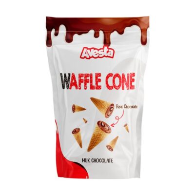 Gluten-Free Halal Fruit Chocolate Cone