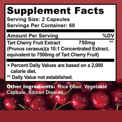 Tart Cherry - Joint Support and Muscle Recovery