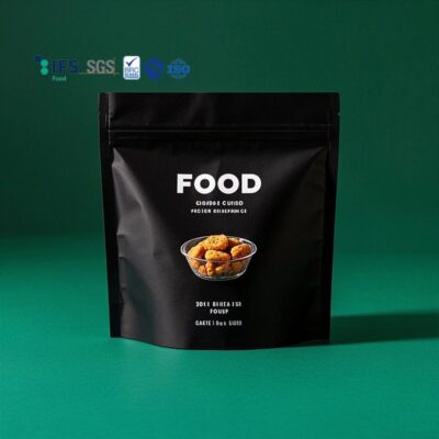 Black Foil Ziplock Bags