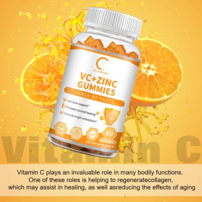 Vitamin C Zinc Gummies Multivitamin Supplement
