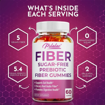 Prebiotic Sugar-Free Fiber Gummies