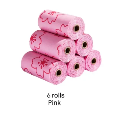 Biodegradable Printed Dog Poop Bags