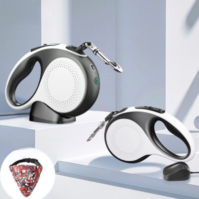 LED Retractable Pet Traction Rope